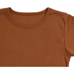 Minimalisma Tops Organic Cotton Nimbus LS Tee - Clay