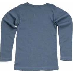 Minimalisma Tops Organic Cotton Nimbus LS Tee - Steel Blue