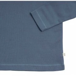 Minimalisma Tops Organic Cotton Nimbus LS Tee - Steel Blue