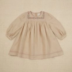 Apolina Seline Dress - Biscuit