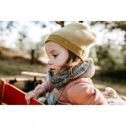 Disana Organic Merino Child Loop Scarf - Anthracite Sale
