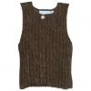 Serendipity Organics Sale Baby Alpaca Rib Vest - Capers