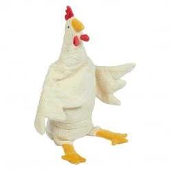 Senger Play Large Cuddly Animal Chicken - White