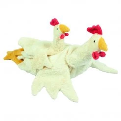 Senger Play Large Cuddly Animal Chicken - White