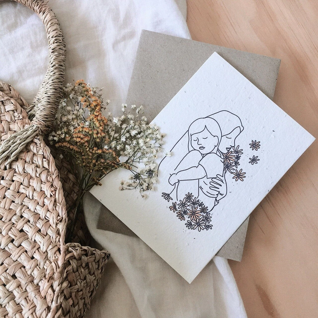 Hello Petal Sale Plantable Card - Amour Girl 3 Hello Petal Sale Plantable Card - Amour Girl