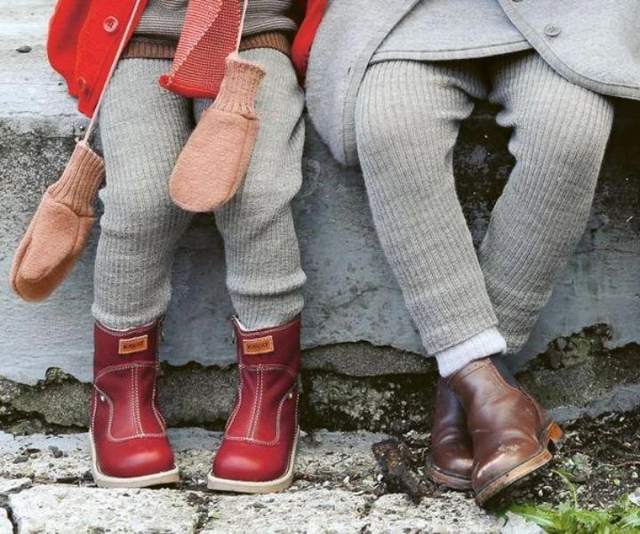 Disana Organic Merino Leggings - Grey 5 Disana Organic Merino Leggings - Grey