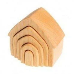 Play Grimm's Stacking House - Natural