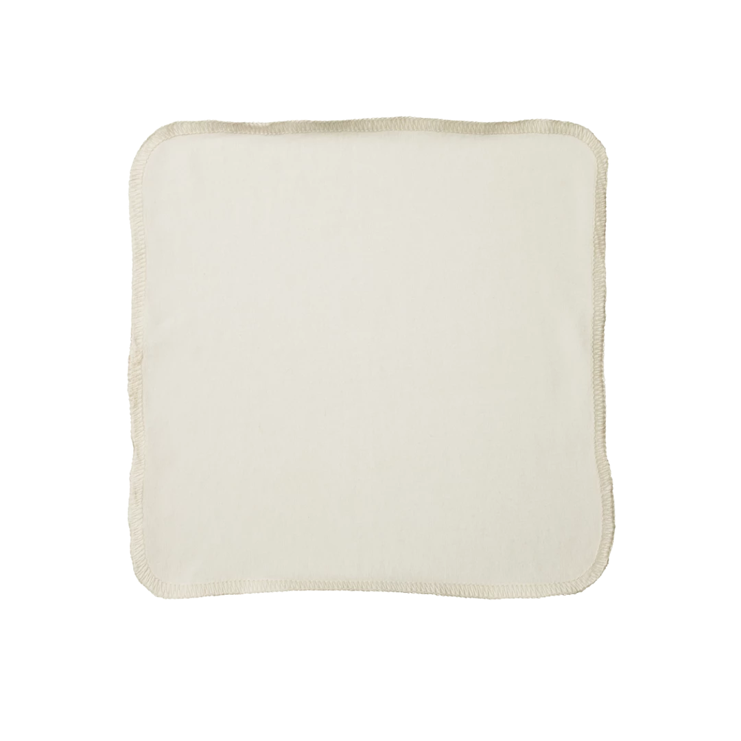 Nature Baby New Jersey Face Cloths - Natural/Grey Marl Stripe (10 Pack) 5 Nature Baby New Jersey Face Cloths - Natural/Grey Marl Stripe (10 Pack)