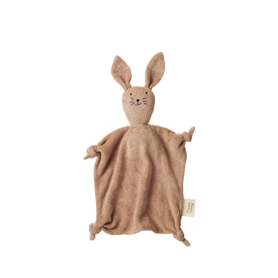 Nature Baby New Casey Cuddle Bunny - Nougat Terry 3 Nature Baby New Casey Cuddle Bunny - Nougat Terry