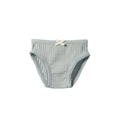 Nature Baby Pointelle Knickers - Moonrise New
