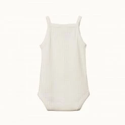 Nature Baby Camisole Bodysuit Pointelle - Natural Bodies & Jumpsuits