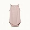 Nature Baby Camisole Bodysuit Pointelle - Rose Bud 1 Nature Baby Camisole Bodysuit Pointelle - Rose Bud