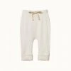 Nature Baby Pointelle Drawstring Pants - Natural 2 Nature Baby Pointelle Drawstring Pants - Natural