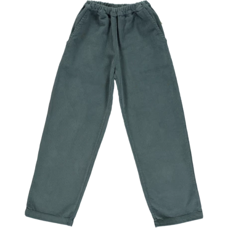 Poudre Organic Sale Organic Cotton Chunky Corduroy Pants - Stormy Weather 3 Poudre Organic Sale Organic Cotton Chunky Corduroy Pants - Stormy Weather