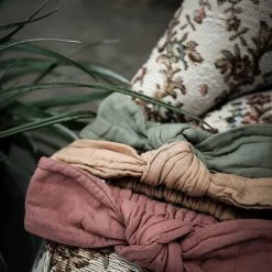 Poudre Organic Organic Cotton Headband - Oil Green