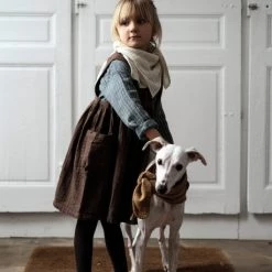 Poudre Organic Organic Cotton Mangue Dress - Brown Sugar