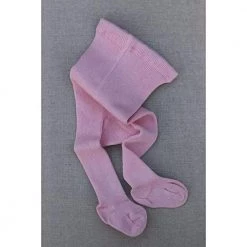 Stockings Selana Thick Organic Cotton Baby Tights - Rose